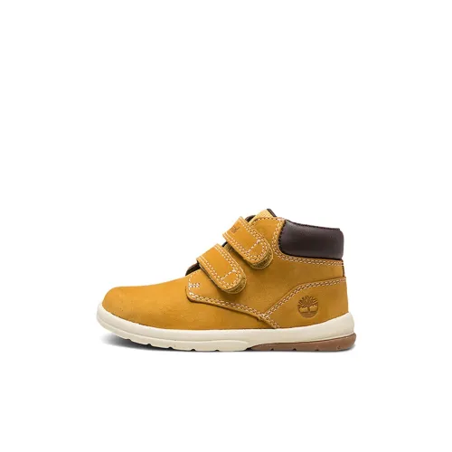 Timberland Детские кожаные сапоги для дошкольников