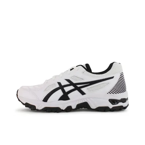 Asics Гель Trigger 12 Устойчивый к абразиву Низкий Топ Детская Беговая Обувь Белый Черный Подростки