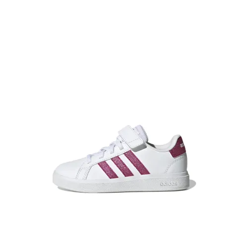 ADIDAS NEO GRAND COURT K Low Топ Детские Скейтбординги Белый Детский