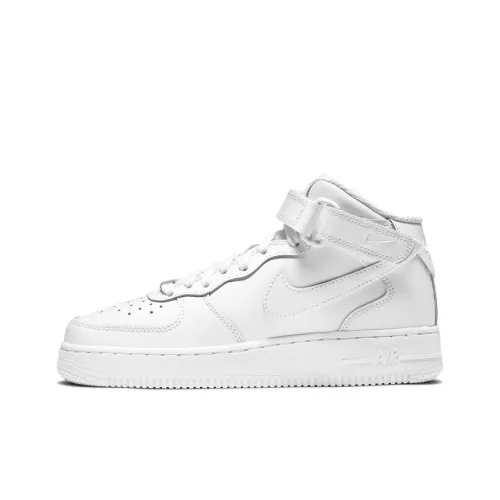 Nike Air FORCE 1 Детские Скейтбординги MID Топ Унисекс