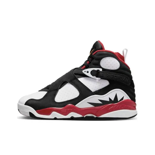 Jordan Air Джордан 8 Ретро Paprika Высокий Топ Детские Баскетбольные Кроссовки Черный Белый Красный Подростки