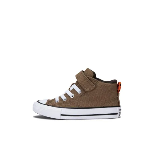 Конверс Износостойкие Дышащие MID Топ KIDS Кеды Умбра Дошкольные