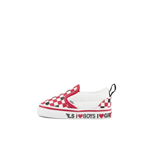 VANS Устойчивая к истиранию амортизация Низкие топы Обувь для малышей и младенцев