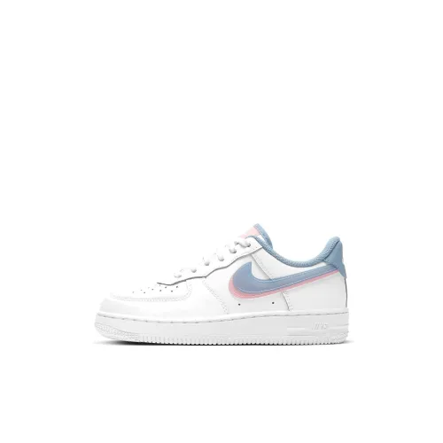 Nike Air FORCE 1 Slip-resistant Balance Low Top Детские Скейтбординги Розово-белый для детей 3-7 лет