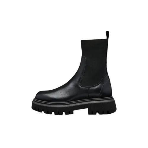 Moncler Petit NEUE противоскользящие детские ботинки черного цвета для малышей