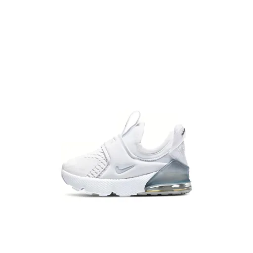 Nike Air Max 270 Low Топ Обувь для малышей Бело-серый Infant Wa Toddler