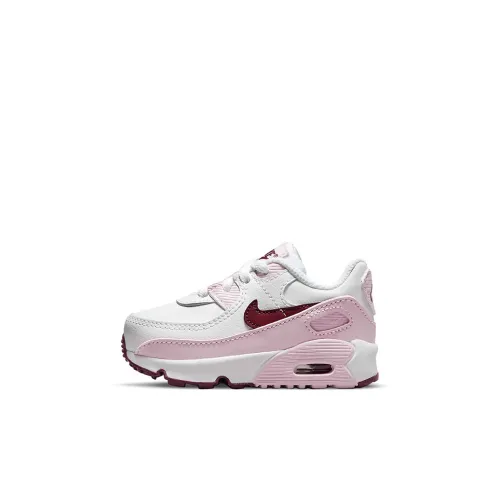 Nike Air Max 90 Low Топ Обувь для малышей Розово-белый Infant And Toddler