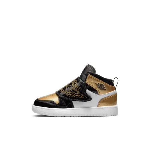 Jordan Air Jordan 1 Детские баскетбольные кроссовки MID Топ Pre School