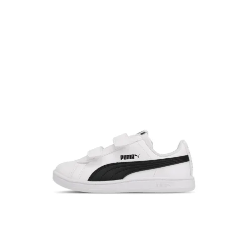 PUMA Baseline Low Топ Детские Скейтбординги Белый черный для детей 3-7 лет