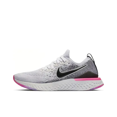 Nike Epic React Flyknit 2 Детская беговая обувь Низкий топ Унисекс