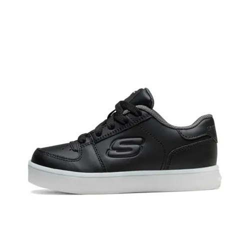 Skechers Energy Lights Elate Low Топ Детские Скейтбординги Черный Подростки