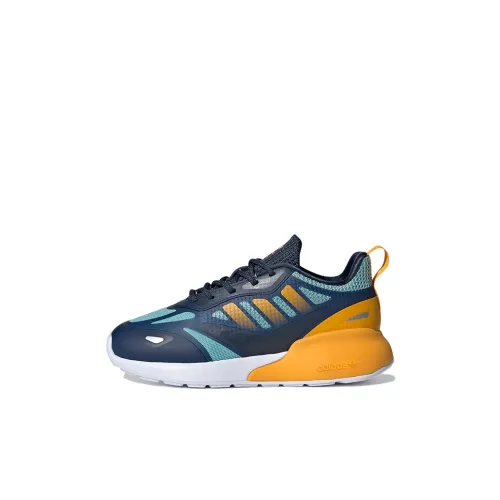Adidas Originals ZX 2K 2,0 Аbrasion Resistant Детские повседневные кроссовки для детей в возрасте 3-7 лет