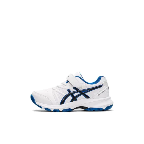 Asics Гель 550TR Устойчивый к истиранию Детская Обувь для Тренировок Белый Черный Синий Для детей от 3 до 7 лет