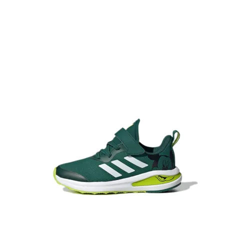 Disney x Adidas Fortarun Аbrasion Resistant Детские Лайфстайл Кроссовки Зеленые для детей от 3 до 7 лет