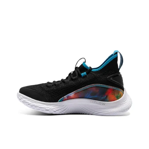 Under Armour Curry 8 Детские баскетбольные кроссовки MID Топ Школьный возраст