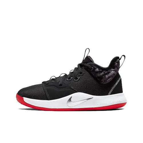 Nike PG 3 MID Топ Детские Баскетбольные Кроссовки Подростки