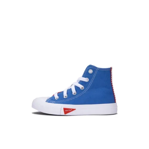 Converse Chuck Taylor All Star Детские кеды High Топ Синий красный Для дошкольников