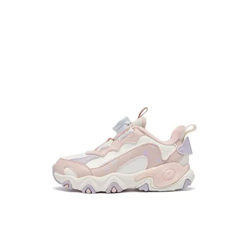 QIAODAN Детская повседневная обувь Низкий топ Айвори/Белый персик Розовый Для дошкольников