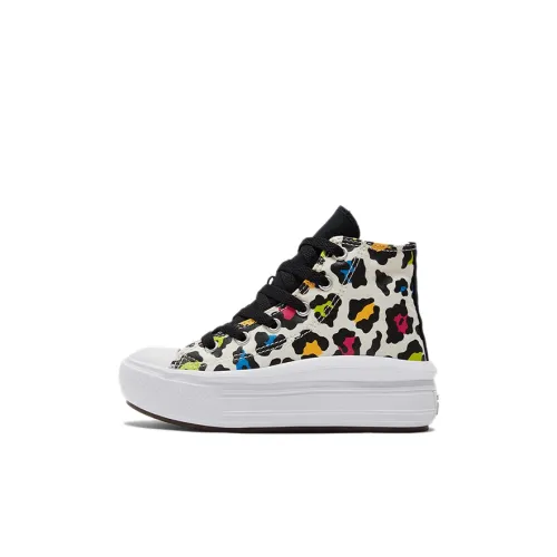 Converse Chuck Taylor All Star Цвет Move High Топ Кеды Черный многоцветный Дети Возраст 3-7 лет