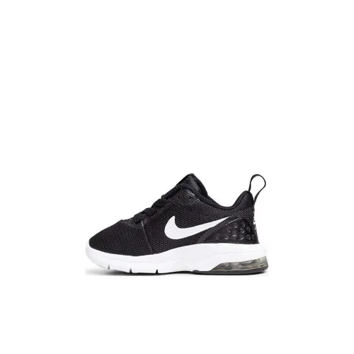 Nike Air Max Motion Low Топ Обувь для малышей Черный белый Infant And Toddler
