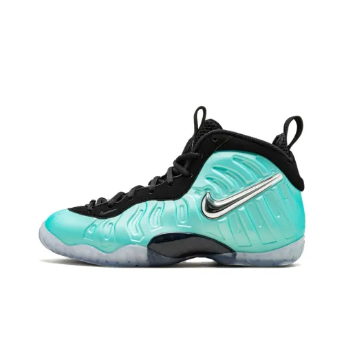 Детская баскетбольная обувь Nike Foamposite Pro, модель Mid, топ, школьный возраст