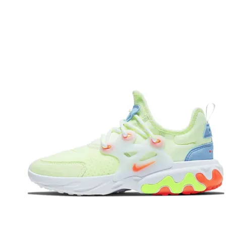 Nike React Presto Low Топ KIDS Lifestyle Shoes Изумрудно-зеленый Подростки