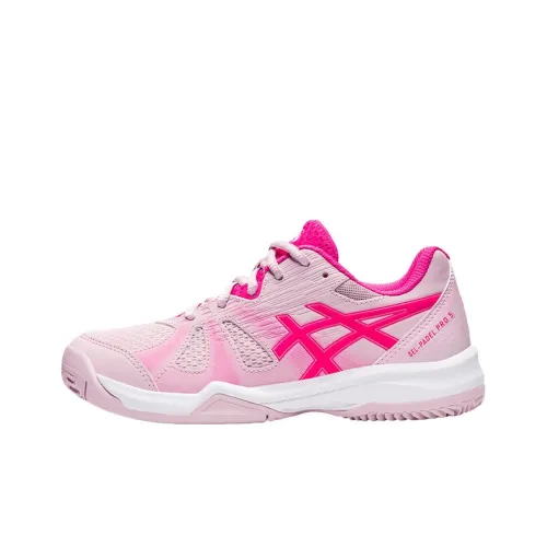 Asics Гель PADEL Pro 5 Детские кроссовки для тренировок Розовый Подростки
