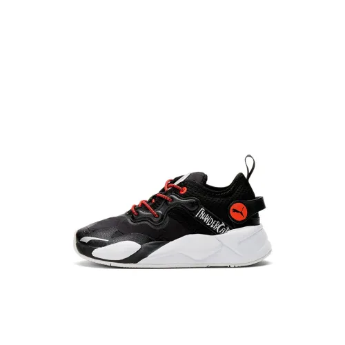 Thundercats X PUMA RS X T3CH Кошка Kids Lifestyle Shoes Черный белый красный Children Возраст 3-7 лет