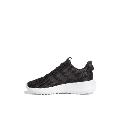 Adidas Cloudfoam Racer TR K Дышащий Низкий Топ Беговые Кроссовки Черный Белый Детский