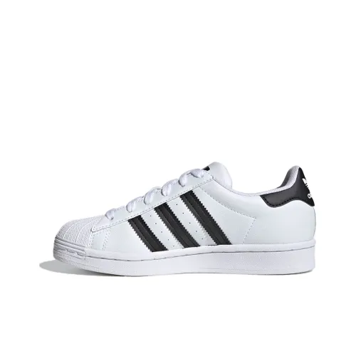 Girls Are Awesome x adidas originals Superstar Series J Low Топ Детские Скейтбординги Белый черный Подростки