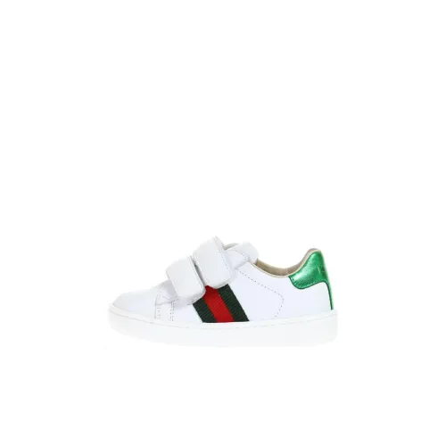 GUCCI Ace Low Топ Обувь для малышей Белый Infant And Toddler