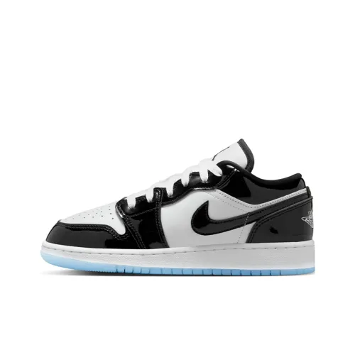 Jordan Air Jordan 1 Детские баскетбольные кроссовки Low Топ Унисекс