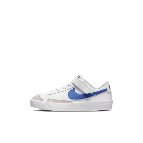 Nike Blazer 77 Low Топ Детские Скейтбординги Белый Синий Дети Возраст 3 7 Лет