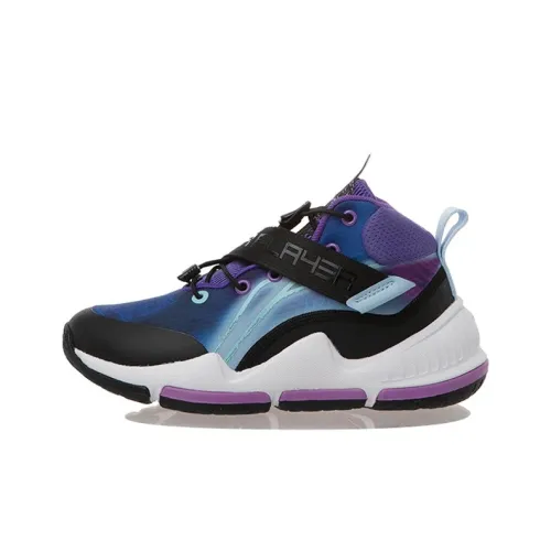 LINING YOUNG Высокие Топы Детские Баскетбольные Кроссовки Подростки