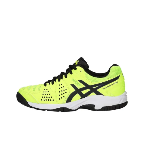 Asics Гель PADEL Pro 3 Детские беговые кроссовки Низкий Топ Школьный возраст
