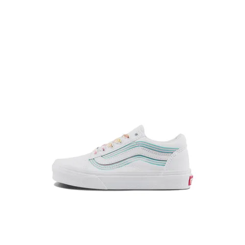 Vans Old Skool Collection Детские Скейтбординги Низкие Топы Для Детей