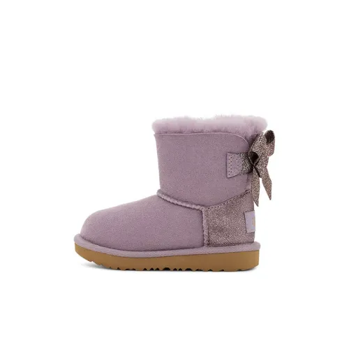 UGG Мини Bailey Bow Glit Сноубутсы Розово-фиолетовый для детей 3-7 лет