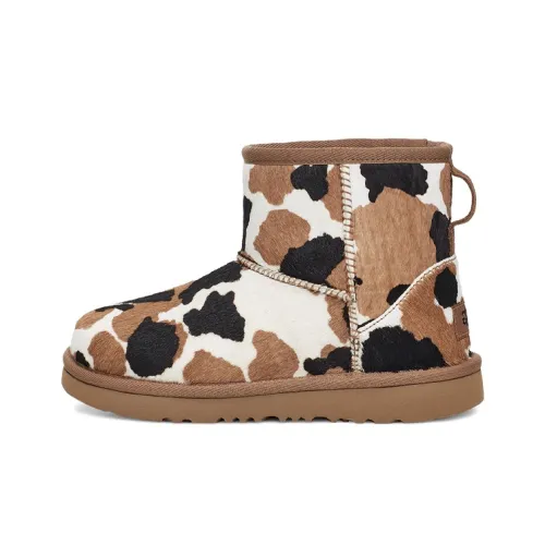 UGG CLASSIC MINI Сноубутсы Корова Цветочный Подростки