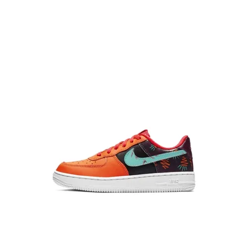 Nike Air FORCE 1 LV8 Slip-resistant Амортизация Устойчивость к истиранию Низкий топ Детские Скейтбординги
