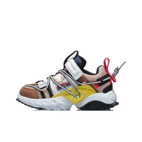 LINING YOUNG Pan Gu Детская Повседневная Обувь Низкий Верх Школьный