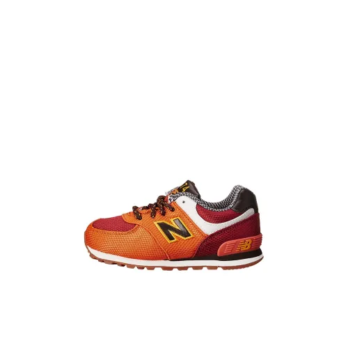 New Balance NB 574 Series Низкий Топ Обувь для малышей Апельсин Infant And Toddler