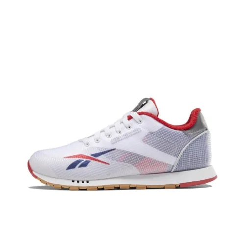Reebok Classic Leather Детская беговая обувь с низким верхом для школьного возраста