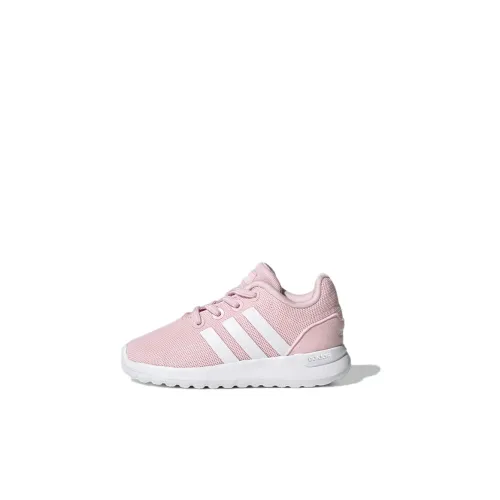 Adidas Neo Lite Racer Cln 2,0 Устойчивая к истиранию низкая обувь для малышей розового цвета для новорожденных и малышей