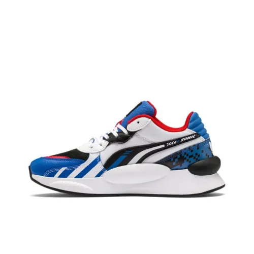 SONIC X PUMA RS 9,8 Детские повседневные кроссовки Синий Белый Красный Подростки