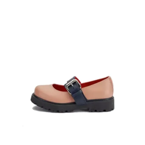 Marni Детская кожаная обувь Low Top Умбра Kids