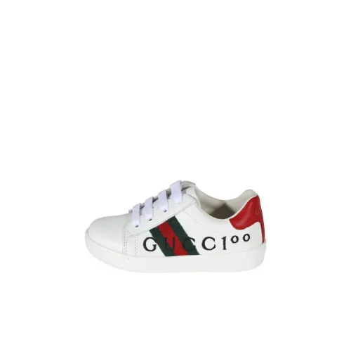 GUCCI Ace Low Топ Обувь для малышей Белый Infant And Toddler