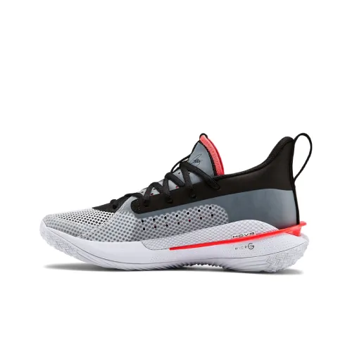 Under Armour Curry 7 Детская баскетбольная обувь Низкий топ Школьный возраст