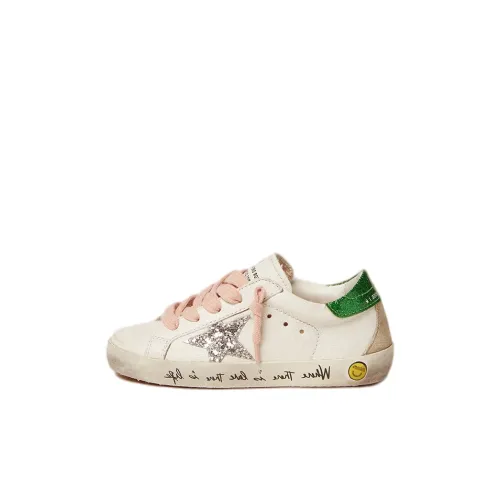 Golden Goose Супер Звезда Детские Скейтбординги Низкий Топ Kids