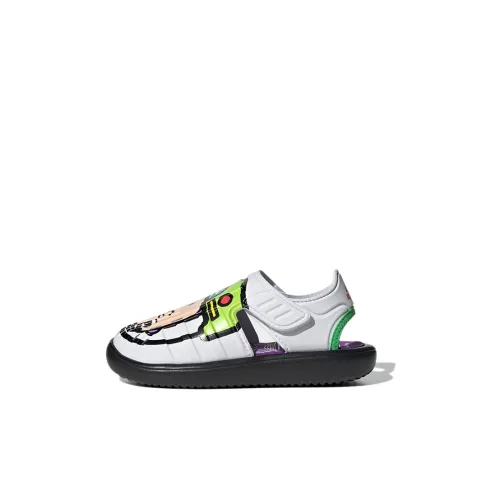 Disney x Adidas Pixar Базз Лайтер Сандалии Белый Черный Для детей 3-7 лет