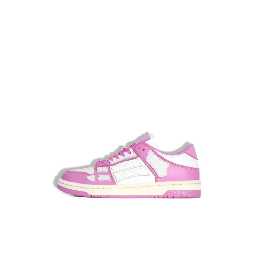 AMIRI Skel Топ Низкий Топ Детские Скейтбординги Розовый Детский